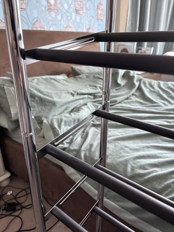 extra large shoe rack on wheels eBay