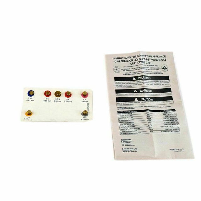 808695309 FRIGIDAIRE GAS RANGE LP CONVERSION KIT PART For Sale Online