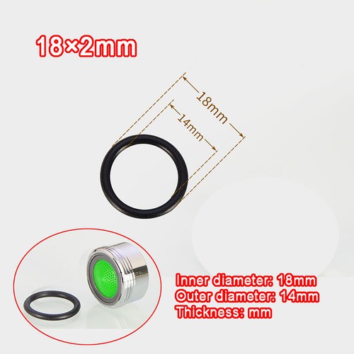 Gummi / Nylon Dichtung O-Ring ORing Wasserhahn Luftsprudler Perlator Aufsatz - Picture 7 of 14