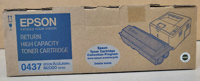Toner Epson 0437 black C13S050437 new original packaging A-stock original AcuLaser M2000 VAT