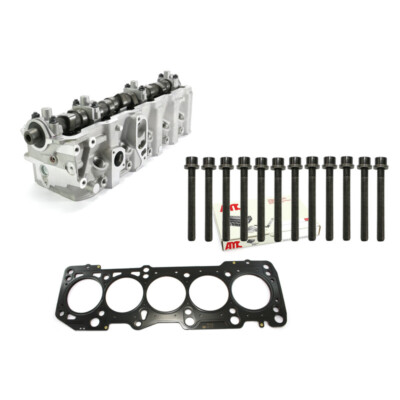 Zylinderkopf komplett + Einbau Set für VW 2.4 AJA 074103265DX 2 Kerben
