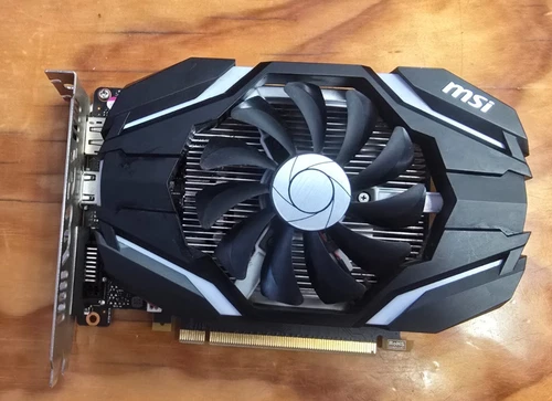 MSI NVIDIA GeForce GTX 1050 Ti 4GB GDDR5 Graphics Card GPU