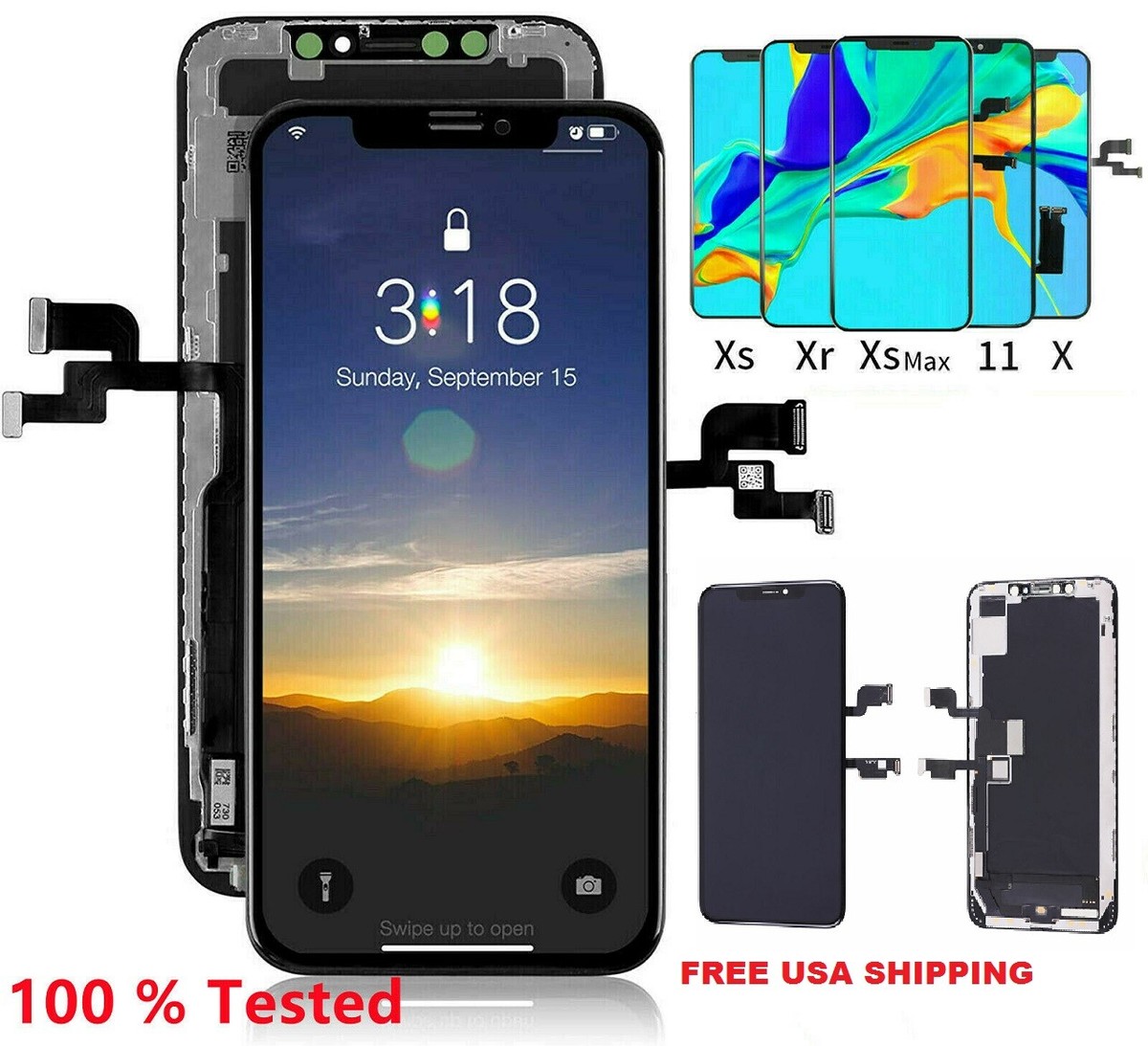 Unbranded IPhone Screen With Frame Replacement LCD Display Touch - Foto 5