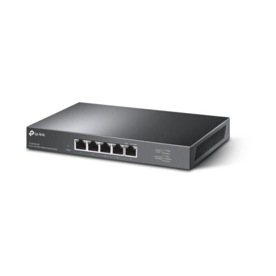 TP-Link TL-SG105-M2 5-Port 2.5 Gigabit Desktop Switch, Schwarz, BRANDNEU
