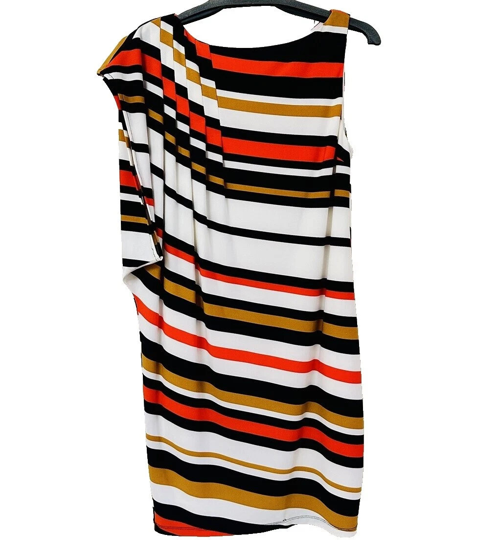 Muse Shift Striped Dresses for Women