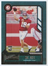 2021 PANINI CHRONICLES DRAFT PICKS PLAYBOOK #340 MAC JONES ALABAMA CRIMSON TIDE
