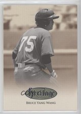 2019 Futera Unique Baseball Onyx Prospects & Legends 7/17 Bruce Yang Wang n1u