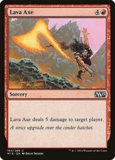 [MTG] Lava Axe (154) (M15) LP-HP