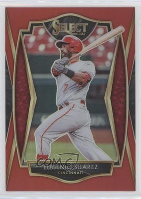 2021 Panini Select Premier Red Prizm 158/199 Eugenio Suarez #162 0q3