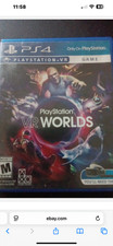 PlayStation VR Worlds (Sony PlayStation 4, PS4, PSVR) completo di scatola testato CIB
