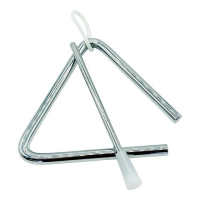 GICO Kinder Triangel aus Metall klein 10 x 10 cm Schlaginstrument 3869