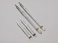 4 pcs. BP BARD PARKER Size 3 & 3L Protected Blade System Surgical Handle (USED).
