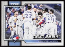 2026 Topps Series 1 Celebration Toronto Blue Jays #113 Toronto Blue Jays