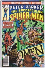 SPECTACULAR SPIDER-MAN # 2 US Comic 1976