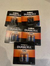 LOT OF 10 Duracell CR2 3V Lithium Battery Sealed comes in 2 packs