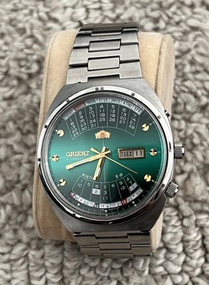 Orient College Perpetual Multi Year Calendar Herrenuhr