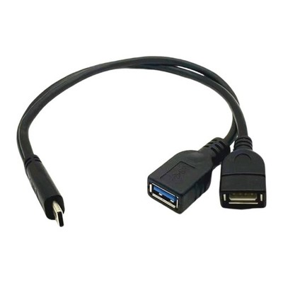 30CM USB Type C To USB 3.0 Adapters Cable for OTG Enabled Phones Tablets Laptops