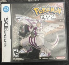 Pokemon: Versione Perla (Nintendo DS, 2007) custodia, manuale e inserti NO GIOCO