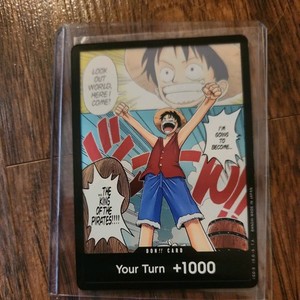 one piece card game your turn 1000 DON!! Luffy “All Gears” (SINGLE CARD) Custom Art