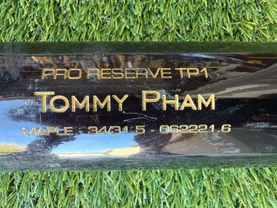 TOMMY PHAM GAME USED VICTUS BASEBALL BAT - Image 1 of 2