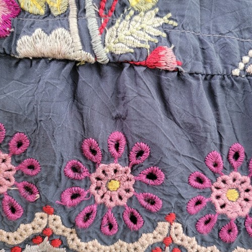 Johnny Was Lena Kimono-Jacke bestickt Jakobsmuschelkante vorne zum Binden Small - Bild 5 von 9