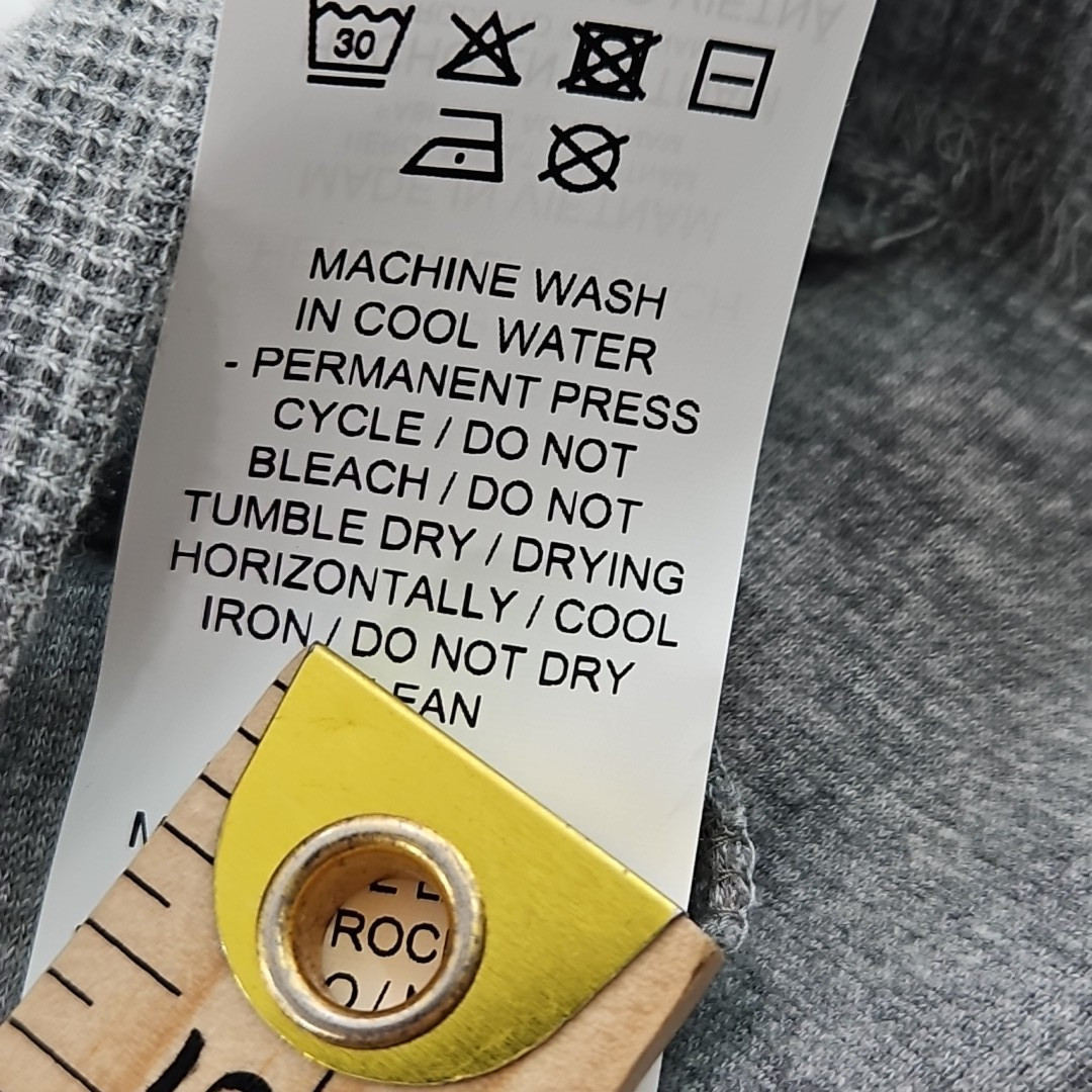 Puma Men's XXL Hoodie Medium Grey Thermal Waffle Weave NEW NWT Long Sleeve Logo thumbnail 11