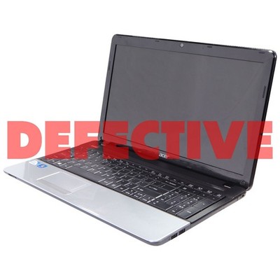 DEFECTIVE Acer Aspire E1-531-4665 (15.6-in) Intel Pentium B960/500GB/4GB - Black