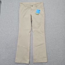 Columbia Pants Women's Mumbai Mover II khaki Beige Size 6P Omni-shield Straight