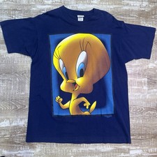 Looney Tunes Warner Bros Tweety Bird T-Shirt Size XL Vintage 1996 Single Stitch