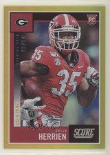 2020 Score Rookies Gold Zone 16/50 Brian Herrien #374 0g4