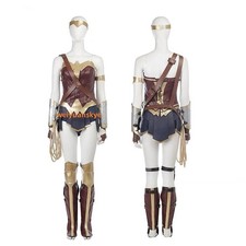 Justice League Wonder Woman Diana Cosplay Costume Outfits Women Halloween Suit