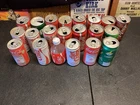 Lot Of Vintage Coca Cola Diet Coke Sprite Six Flags Cans