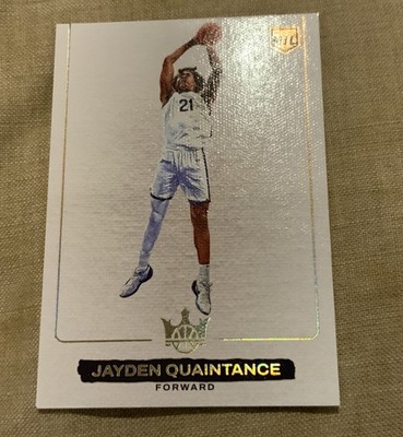 2025-26 Donruss Court Kings Jayden Quaintance Blank Slate SSP Case Hit Spurs RC