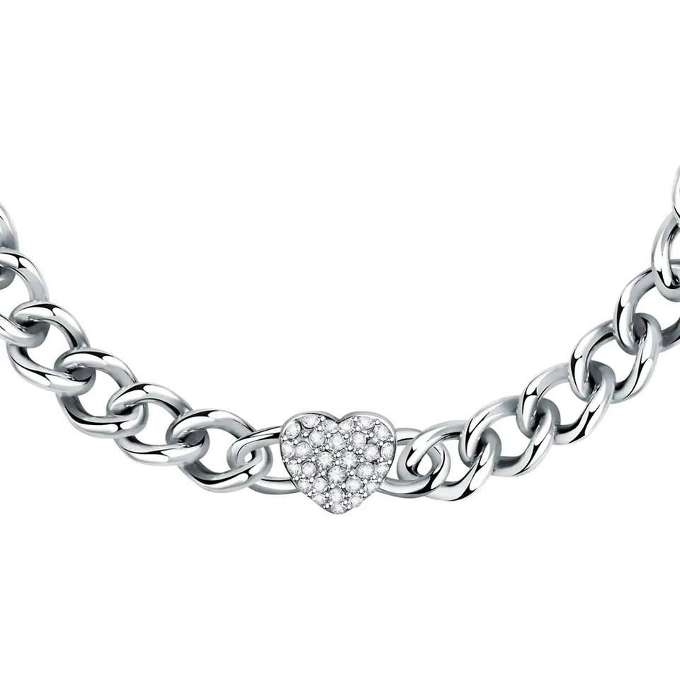 Bracciale MORELLATO donna Incontri acciaio / cuore (SAUQ16) - Immagine 2 di 4