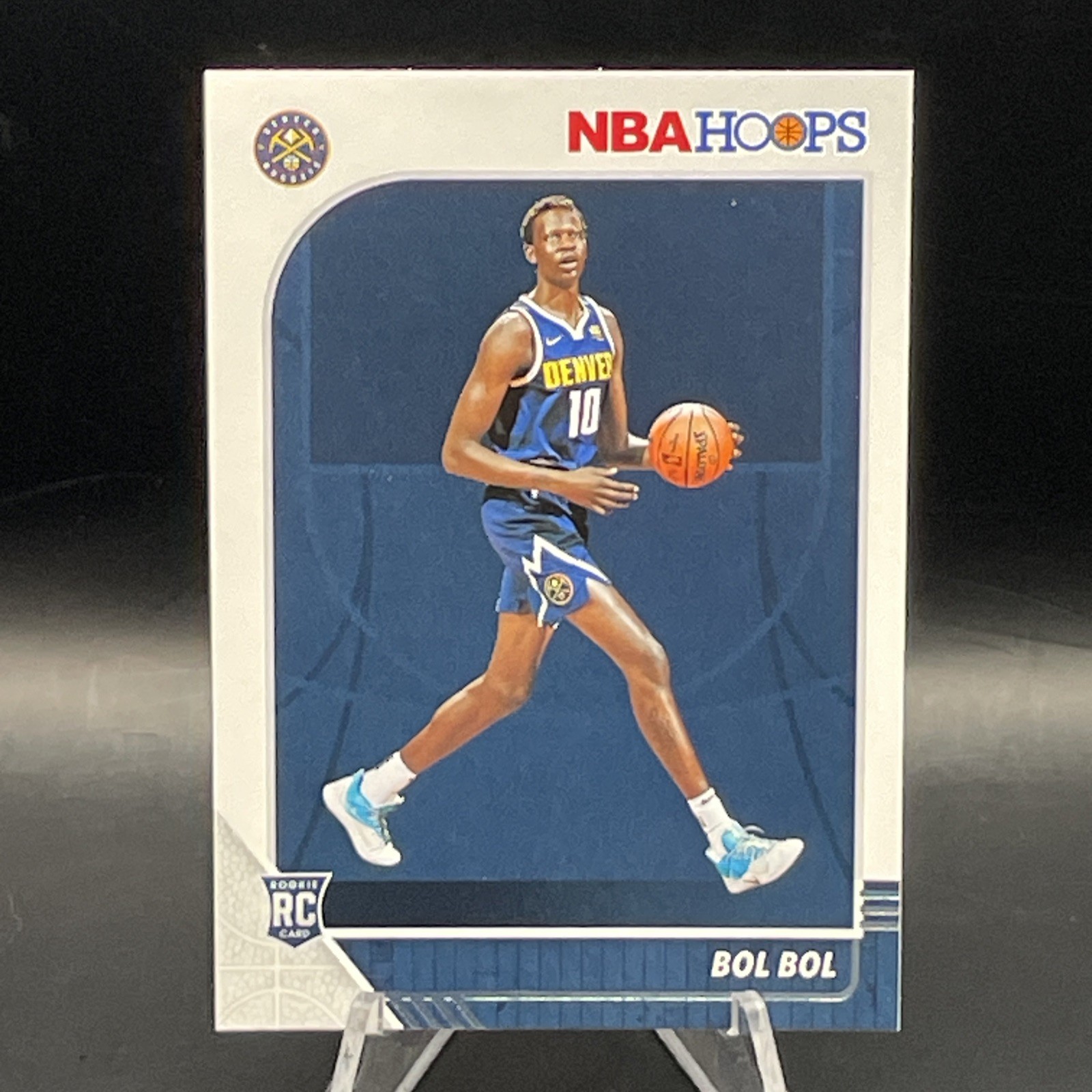 Bol Bol #233 Basketball Cards 2019 Panini Hoops trading card — raw and PSA graded price guide