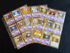 Pokemon Unown A-Z  28 Card Complete Set old back Japanese Neo discovery etc