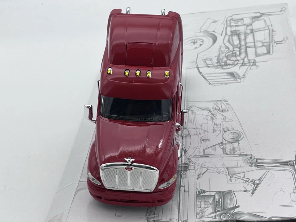 NewRay Long hauler Collection Peterbilt Model 387 Prime Mover Red 1:32 Scale - Image 3 of 4