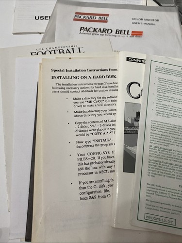 Vintage Computer Software And Manuals Floppy Prodigy Turbo Tax BASF Media Demos - Afbeelding 7 van 15