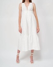 En Saison Jacquard Dress Size S