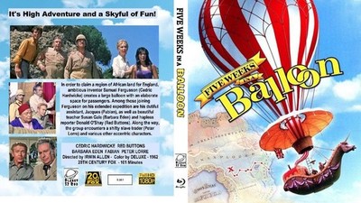 Five Weeks in a Balloon (1962) - 1080P BLURAY FILM CLASSIC