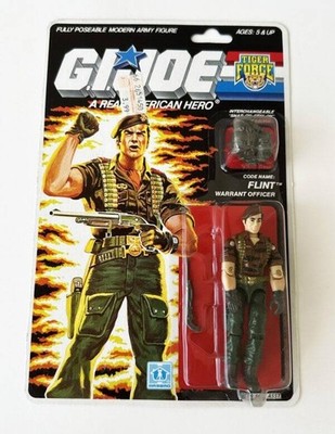 G.I. Joe ARAH Tiger Force Flint v2 Series 7 MOC Sealed Hasbro 1988