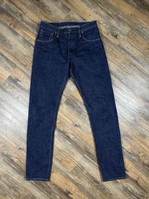 Left Field NYC Mens 30x32* Selvedge Denim Jeans Raw Wash Made In USA Indigo Slim