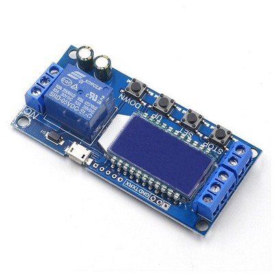 XY-LJ02 Time Delay Relay Module Control Timer Switch 6-30V Trigger Loop Timing *