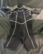 GoldFin Shorty Wetsuit, Neoprene Surfing Diving Swimming Snorkeling, Size Small