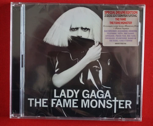 Lady Gaga The Fame Monster + The Fame - Deluxe Edition 2 CD SPL Bonus Songs NEW