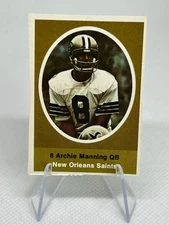 1972 Sunoco Stamps Archie Manning HOF Saints G117