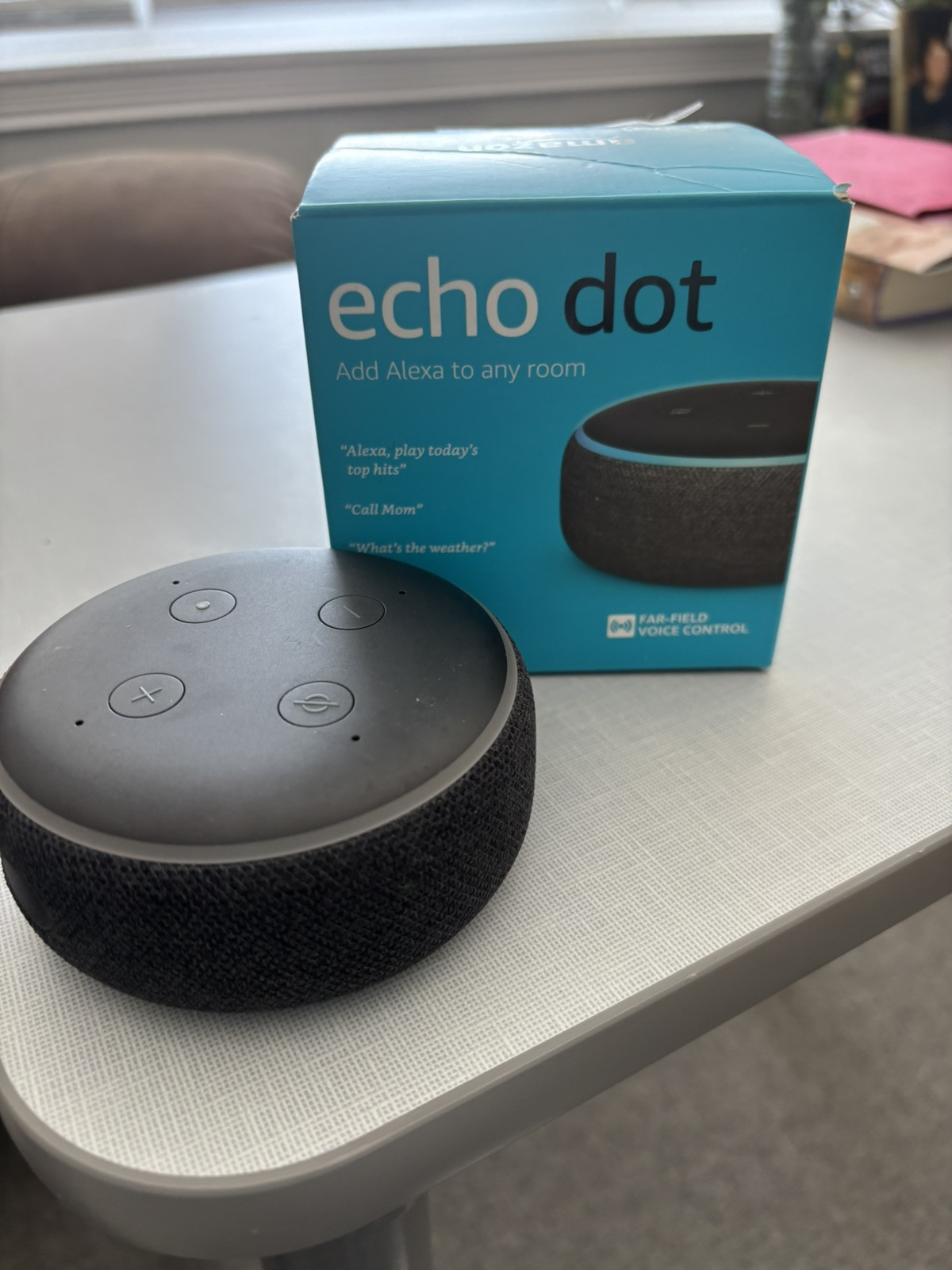 Echo Dot 3rd Gen Smart Speaker with Alexa - New Open Box  -image