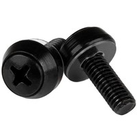 CABSCREWSM6B StarTech.com M6 x 12mm Mounting Screws for Server Racks 50 Pack ~D~