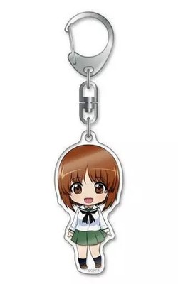 Keychain/Mascot (Character) Ho Nishizumi Nendoroid Plus Acrylic Keychain ''Girls