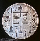 JBR Mint Recovery Ltd Rare Vtg Recycling Round Bullion-0.999 Silver 1 Oz Coin